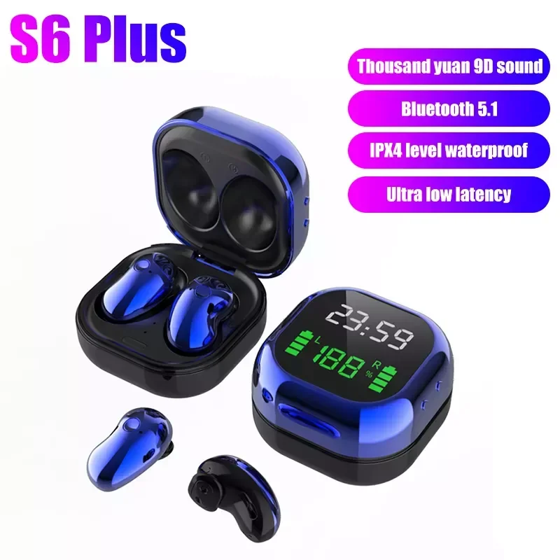 Wireless Bluetooth Gaming Earphones Sports Waterproof LED Display Earbuds Noise Cancelling HIFI Stereo Bass Gamer With Mic
Wireless Bluetooth Gaming Earphones Sports Waterproof LED Display Earbuds Noise Cancelling HIFI Stereo Bass Gamer With Mic