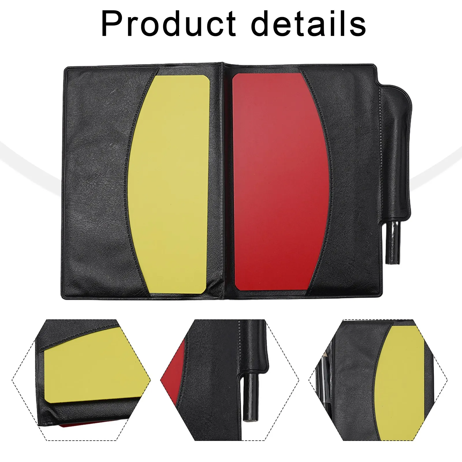 Soccer Football Referee Wallet Notebook With Red Card And Yellow Card Lightweight Red Card Referee Replacement
Soccer Football Referee Wallet Notebook With Red Card And Yellow Card Lightweight Red Card Referee Replacement