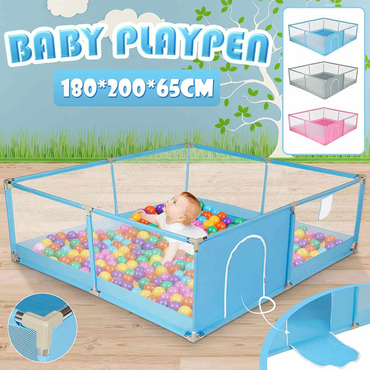 Bioby Kids Furniture Baby Playpen For Children Large Dry Pool Baby Playpen Safety Indoor Barriers Home Playground Park Fences
Bioby Kids Furniture Baby Playpen For Children Large Dry Pool Baby Playpen Safety Indoor Barriers Home Playground Park Fences