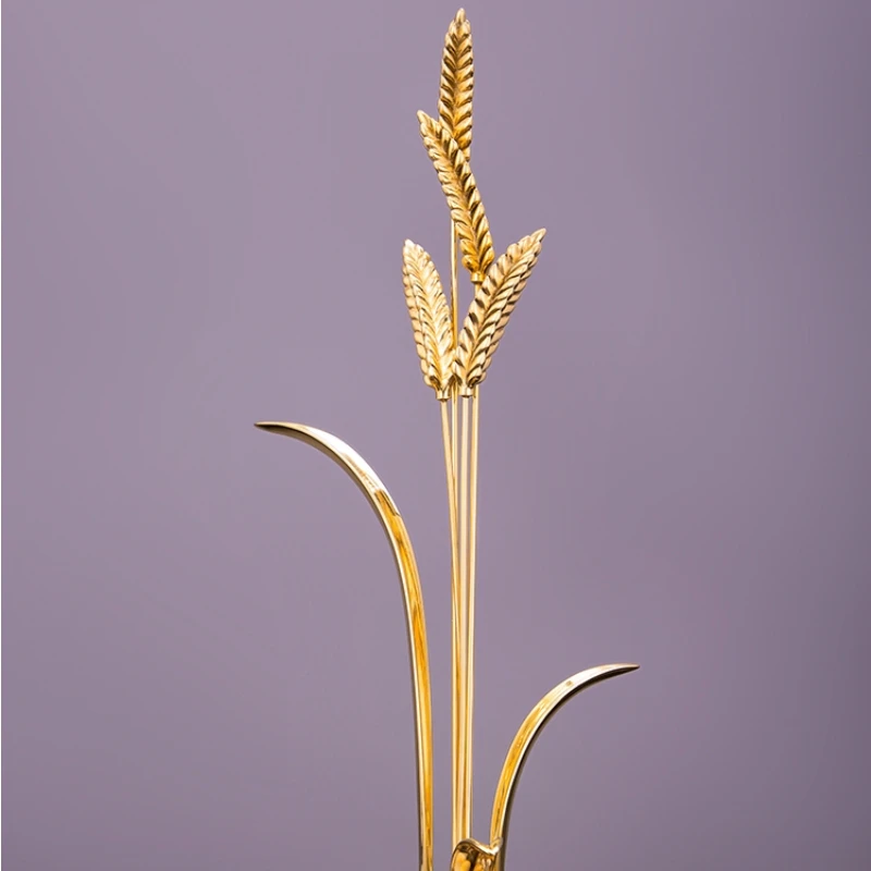 Modern Moving into the New House Opening Gift Light Luxury High-End New Chinese Brass Barley Decoration Living Room Home
Modern Moving into the New House Opening Gift Light Luxury High-End New Chinese Brass Barley Decoration Living Room Home