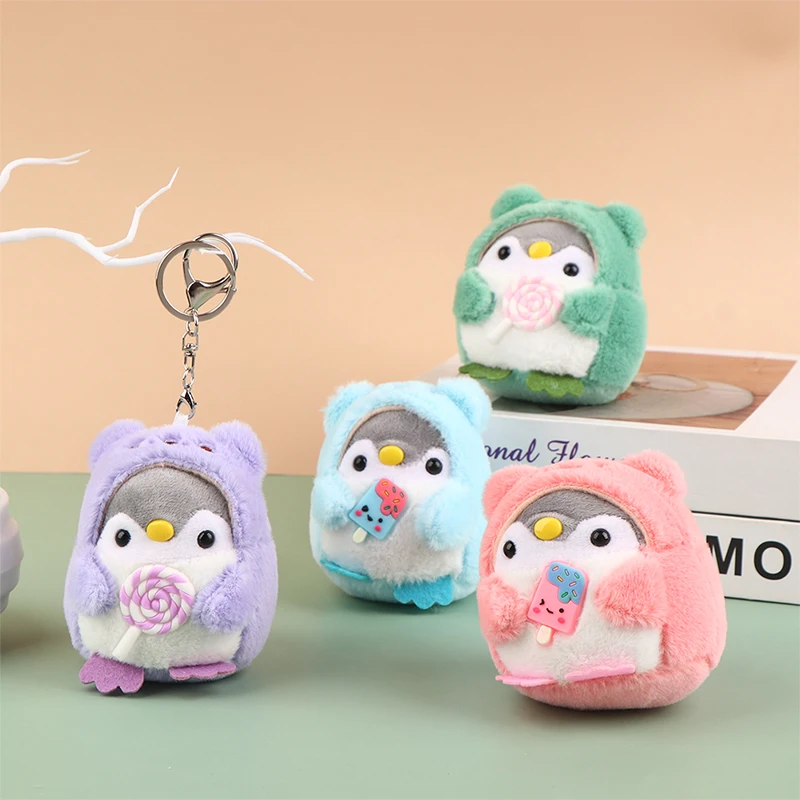 1Pc 10cm Plush Keychain Cute Expression Cross-dressing Penguin Doll Plush Toy Stuffed Doll Plush Pendant Toy Girl Gifts
1Pc 10cm Plush Keychain Cute Expression Cross-dressing Penguin Doll Plush Toy Stuffed Doll Plush Pendant Toy Girl Gifts