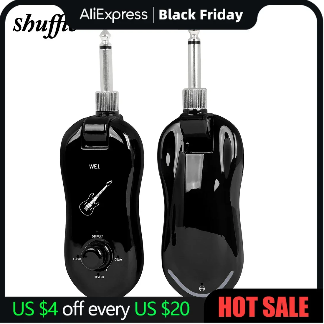 New Electric Guitars Transmitter Receiver Portable Wireless Built-In Rechargeable Audio Stereo System Bass Accessories
New Electric Guitars Transmitter Receiver Portable Wireless Built-In Rechargeable Audio Stereo System Bass Accessories
