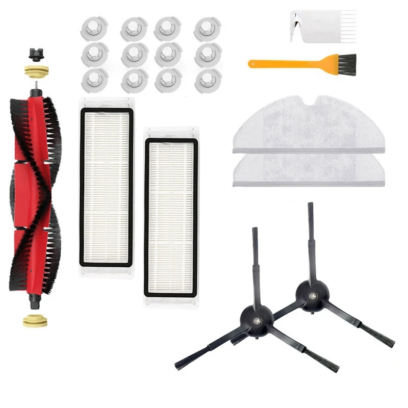 Запчасти для пылесоса XiaoMi Roborock S5 S50 S55 T6 T4 T61, моющиеся детали, фильтр НЕРА, боковая щетка, основная щетка
Запчасти для пылесоса XiaoMi Roborock S5 S50 S55 T6 T4 T61, моющиеся детали, фильтр НЕРА, боковая щетка, основная щетка