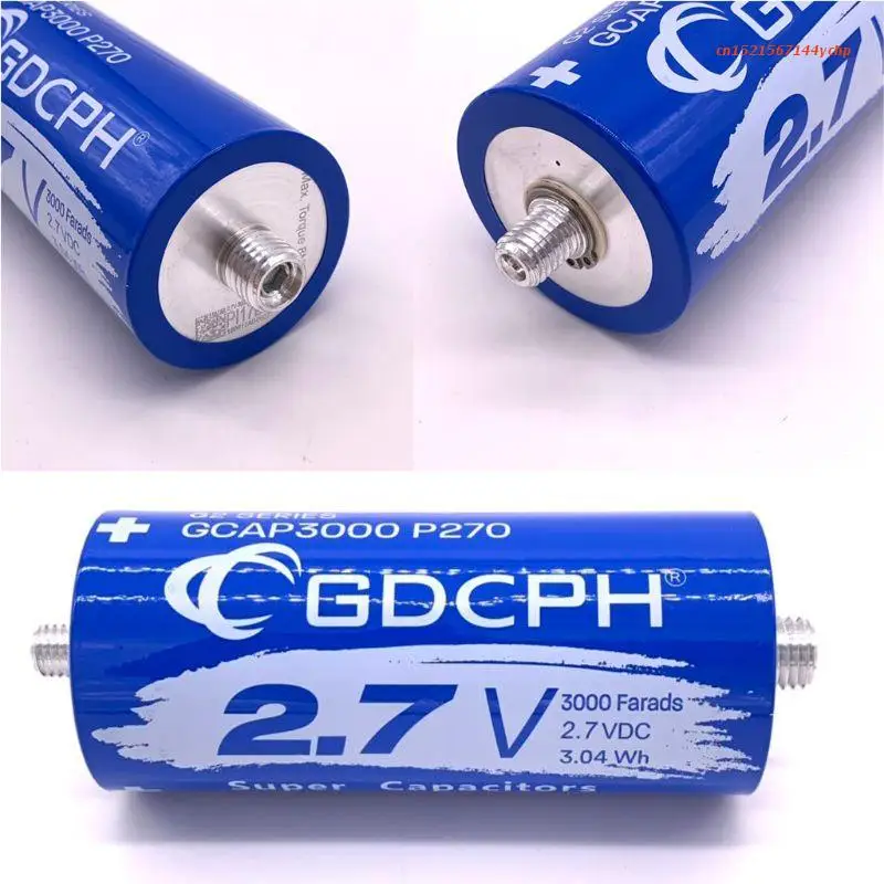 2.7V 3000F Super Farad Capacitor Long Foot Low ESR High Frequency Ultracapacitor for Car Power Supply Drop Shipping
2.7V 3000F Super Farad Capacitor Long Foot Low ESR High Frequency Ultracapacitor for Car Power Supply Drop Shipping