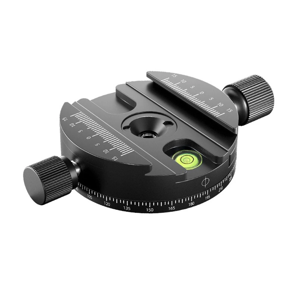 Panoramic Rotating Quick Release Plate Clamp Tripod Gimbal Universal Clamp SLR Camera Photography Quick Release Base
Panoramic Rotating Quick Release Plate Clamp Tripod Gimbal Universal Clamp SLR Camera Photography Quick Release Base