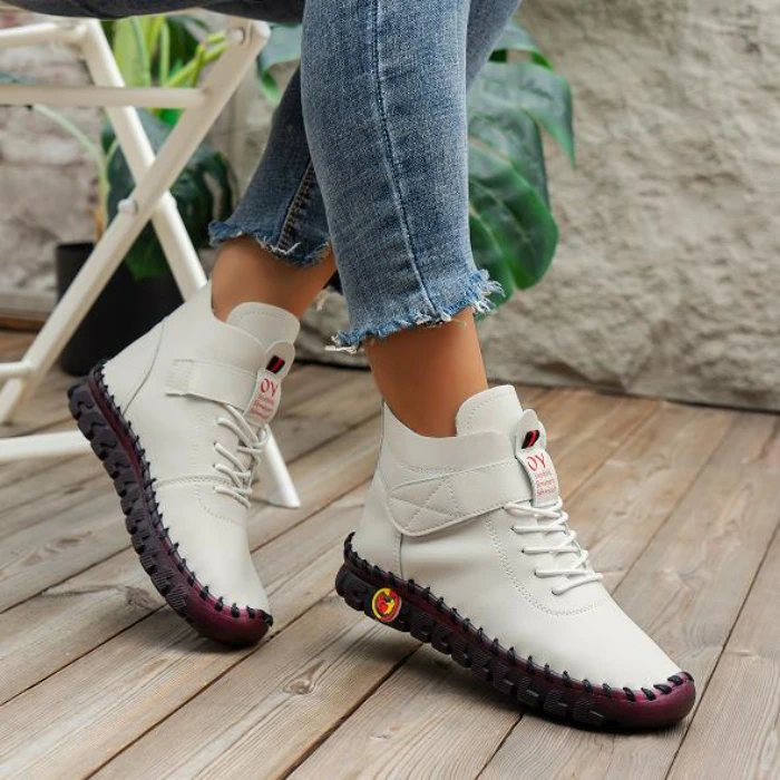 NEW Winter Oversized Lace Up Plush Short Boots Hand Sewn Soft Soled Cotton Shoes Genuine Leather Warm Plush Antiskid Short Boots
NEW Winter Oversized Lace Up Plush Short Boots Hand Sewn Soft Soled Cotton Shoes Genuine Leather Warm Plush Antiskid Short Boots
