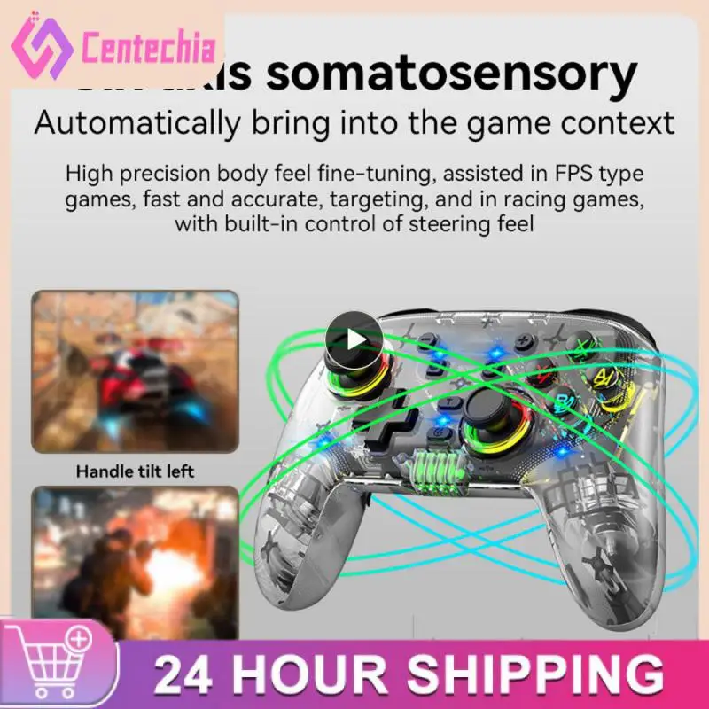 Tools Parts 2.4g Wireless Game Controller Six-axis Body Sense Function For Switch bluetooth-compatible Wired Game Handle
Tools Parts 2.4g Wireless Game Controller Six-axis Body Sense Function For Switch bluetooth-compatible Wired Game Handle