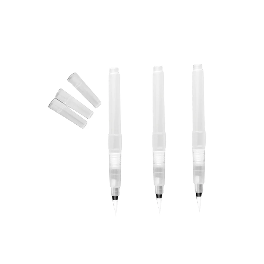 3pcs Water Painting Brush Pens Drawing Illustration Water Marker Water Calligraphy Brushes Artist Painting Brushes Watercolors
3pcs Water Painting Brush Pens Drawing Illustration Water Marker Water Calligraphy Brushes Artist Painting Brushes Watercolors