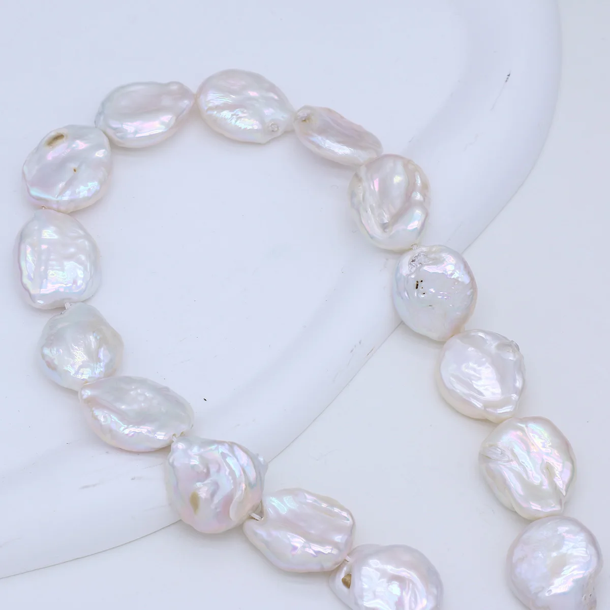 Natural Freshwater Pearl Baroque Pearl Beaded Irregular Spaced Loose Beads for Jewelry Making DIY Necklace Bracelet Accessories
Natural Freshwater Pearl Baroque Pearl Beaded Irregular Spaced Loose Beads for Jewelry Making DIY Necklace Bracelet Accessories