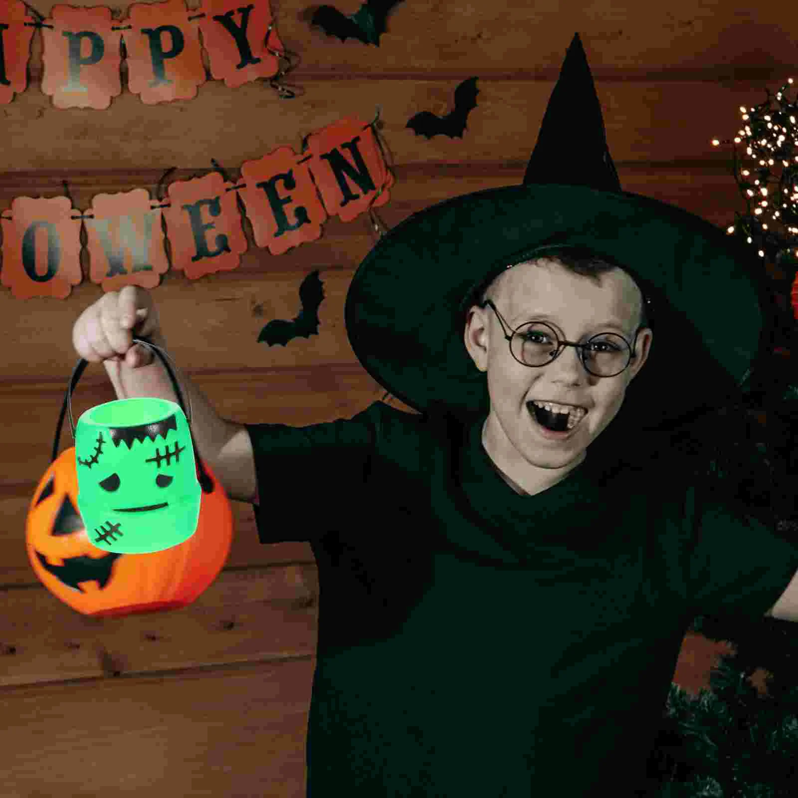 3 Pcs Halloween Supplies Pumpkin Candy Holder Bucket Mini Buckets Party Snack Storage Decor Kids Creative Stand Design
3 Pcs Halloween Supplies Pumpkin Candy Holder Bucket Mini Buckets Party Snack Storage Decor Kids Creative Stand Design