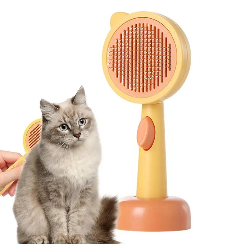 Self Cleaning Dog Brush Cat Slicker Brush Shedding And Grooming Comb For Pets Remove Loose Hair Fur Undercoat Tangled Hair
Self Cleaning Dog Brush Cat Slicker Brush Shedding And Grooming Comb For Pets Remove Loose Hair Fur Undercoat Tangled Hair