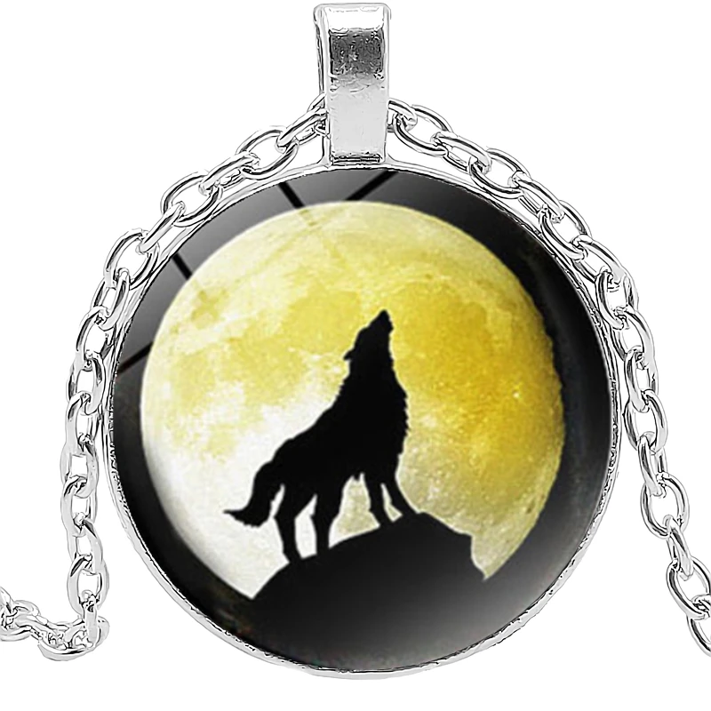 hot / 2019 New Jewelry Statement Necklace Howling Wolf Creative Time Glass Convex Round Pendant Necklace Children's Gift
hot / 2019 New Jewelry Statement Necklace Howling Wolf Creative Time Glass Convex Round Pendant Necklace Children's Gift