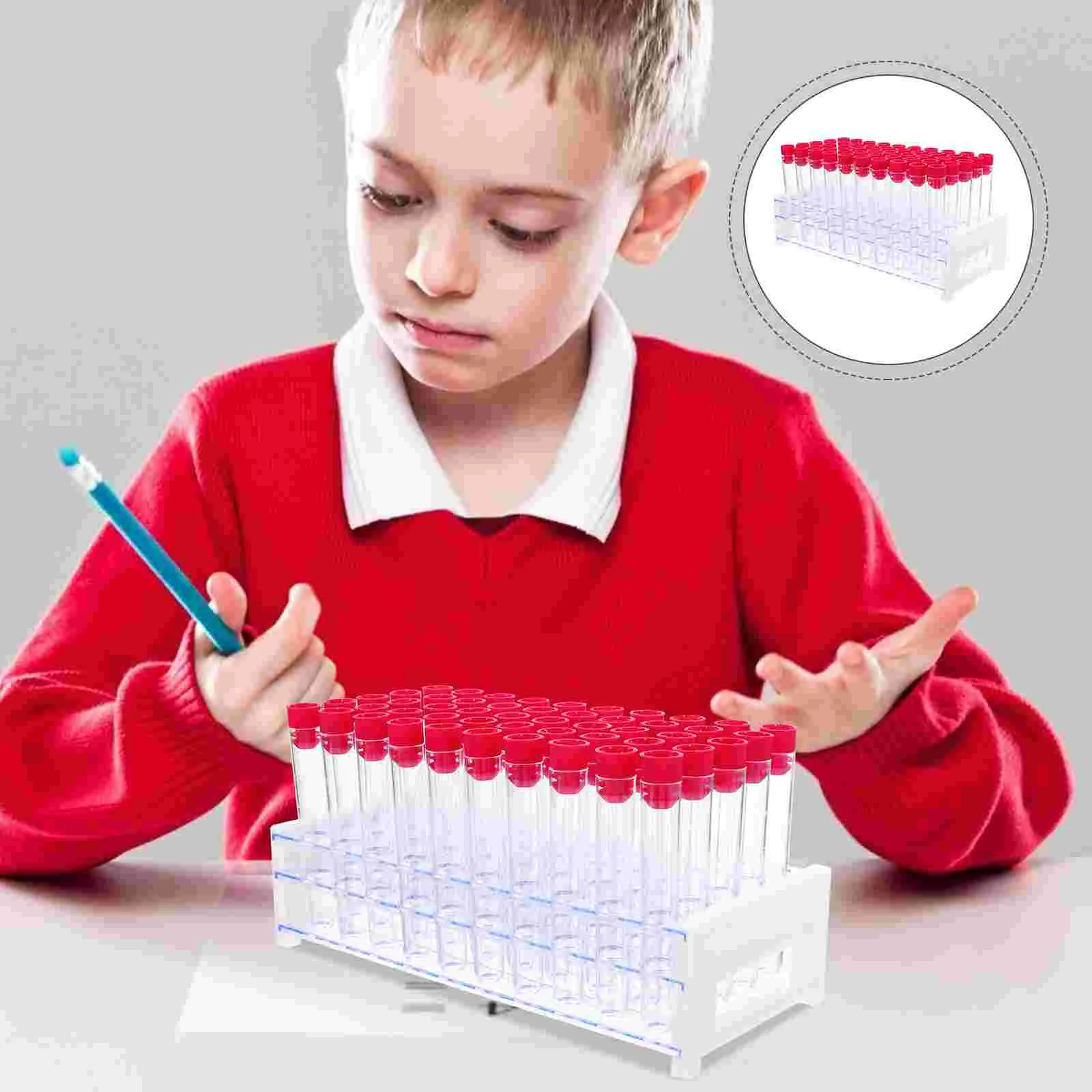 Test Tube Centrifuge Tubes Plastic Laboratory Liquid Storage Containers Centrifugal Scientific Props Vial
Test Tube Centrifuge Tubes Plastic Laboratory Liquid Storage Containers Centrifugal Scientific Props Vial