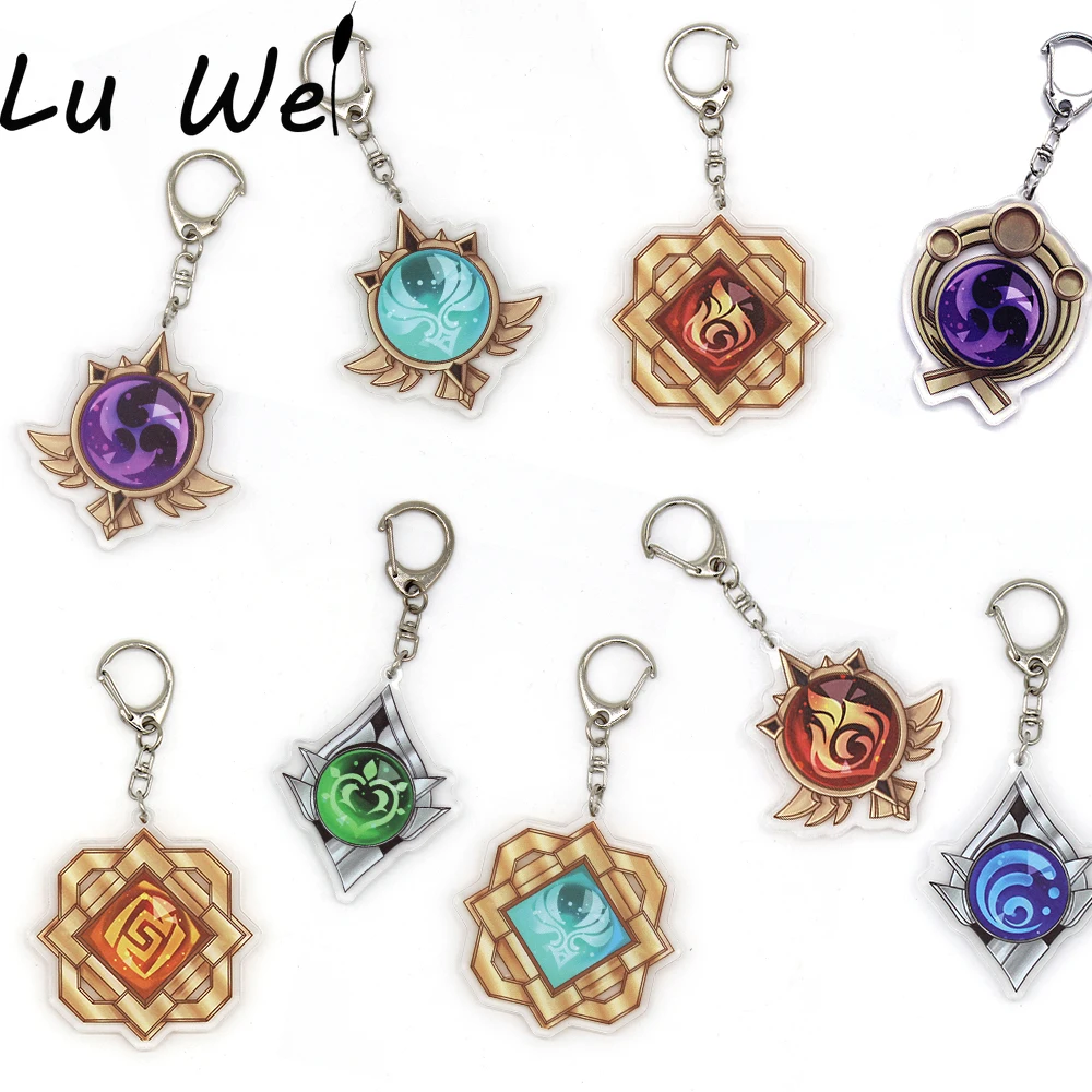 Anime Keychain Genshin Impact Element Vision God's Eye Mondstadt Liyue Harbor Accessories Bag Pendant Key Chain for Girl Gifts
Anime Keychain Genshin Impact Element Vision God's Eye Mondstadt Liyue Harbor Accessories Bag Pendant Key Chain for Girl Gifts