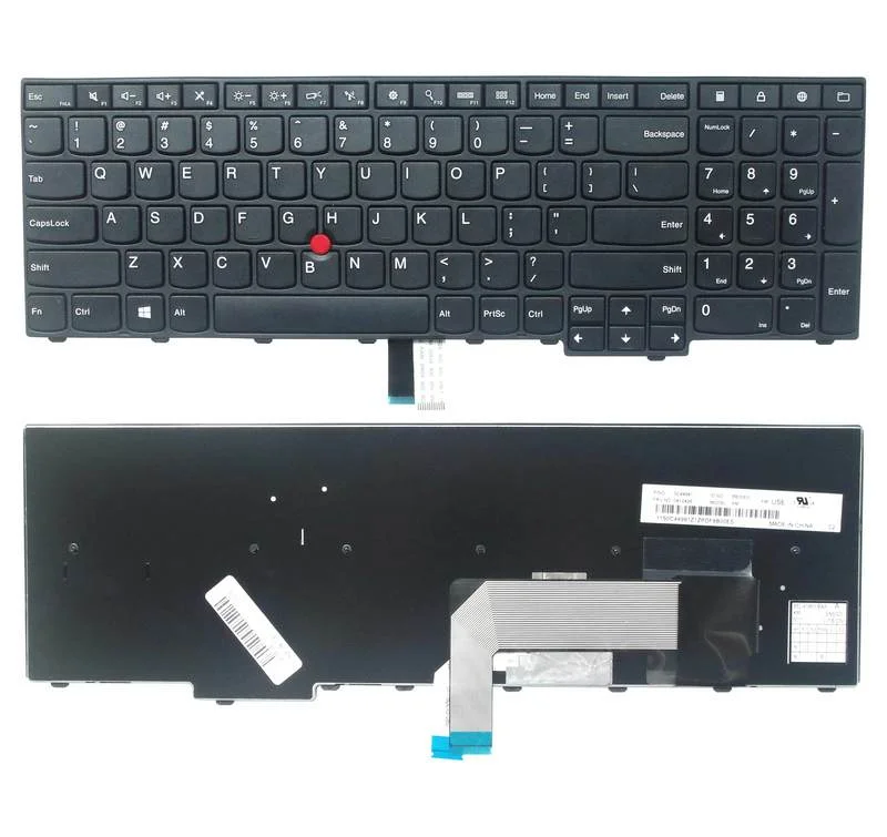 New US Keyboard for Lenovo Thinkpad W540 T540P W541 T550 W550S L540 L560 E531 E540 P50S T560
New US Keyboard for Lenovo Thinkpad W540 T540P W541 T550 W550S L540 L560 E531 E540 P50S T560