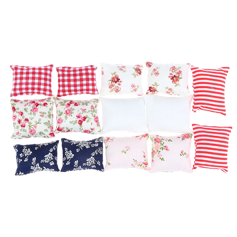 1PC Floral Stripes Pillow Cushions For Sofa Couch Bed For 1/12 Dollhouse Bedroom Living room Decor Toys Different Flower Colors
1PC Floral Stripes Pillow Cushions For Sofa Couch Bed For 1/12 Dollhouse Bedroom Living room Decor Toys Different Flower Colors
