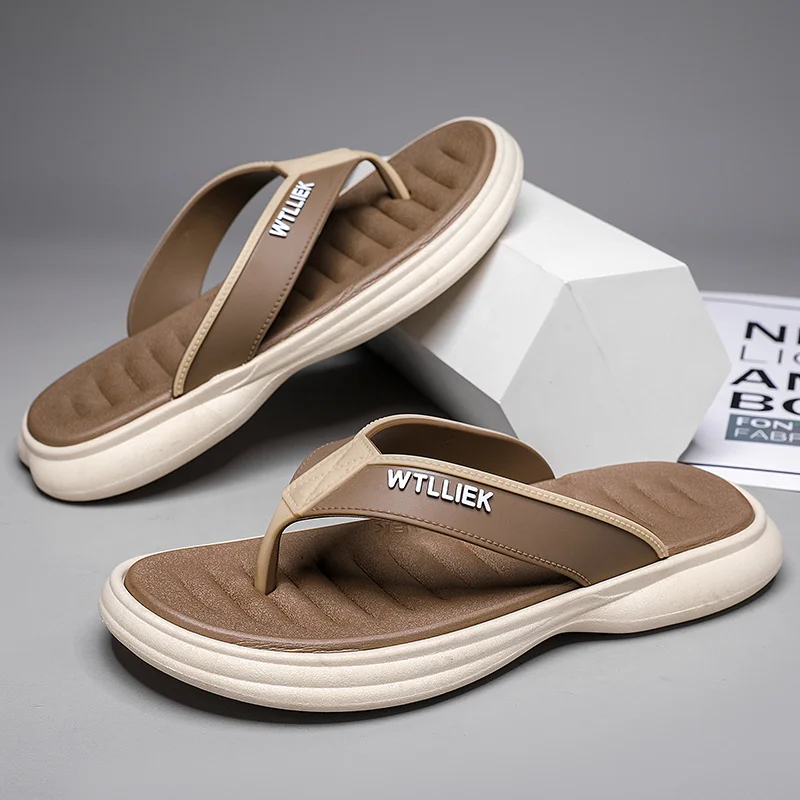 2023 New Men Flip Flops Outdoor Indoor Slippers Soft Sole Comfortable Men Slippers Beach Non-slip Bathroom Home Men's Flip Flops
2023 New Men Flip Flops Outdoor Indoor Slippers Soft Sole Comfortable Men Slippers Beach Non-slip Bathroom Home Men's Flip Flops