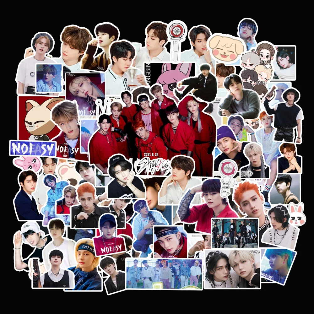 100pcs/set Kpop Stray Kids Stickers No Easy Felix Hyujin High Quality HD Photo Character Sticker Waterproof PVC K-POP Straykids
100pcs/set Kpop Stray Kids Stickers No Easy Felix Hyujin High Quality HD Photo Character Sticker Waterproof PVC K-POP Straykids
