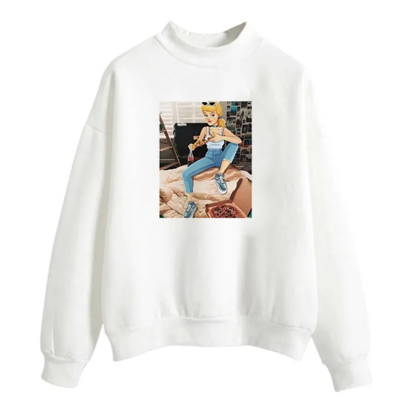 Spoof Princess Cartoon Spring and Autumn Funny Print Hoodies Women Korean Long Sleeved Sweater Top Kpop Sweatshirt Hoodie 2022
Spoof Princess Cartoon Spring and Autumn Funny Print Hoodies Women Korean Long Sleeved Sweater Top Kpop Sweatshirt Hoodie 2022