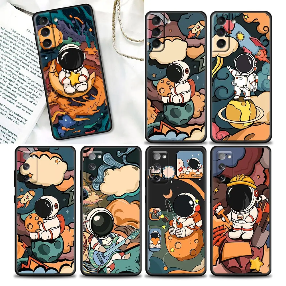 Phone Case for Samsung Galaxy S7 S8 S9 S10e S21 S20 Fe Plus Ultra 5G Soft Silicone Cover LUXURY Star Cute Astronaut Cartoon
Phone Case for Samsung Galaxy S7 S8 S9 S10e S21 S20 Fe Plus Ultra 5G Soft Silicone Cover LUXURY Star Cute Astronaut Cartoon