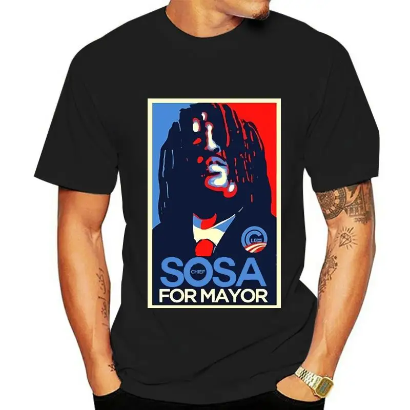 Новая повседневная Уличная футболка Chief Keef для мэра Лучшая цена лидер продаж