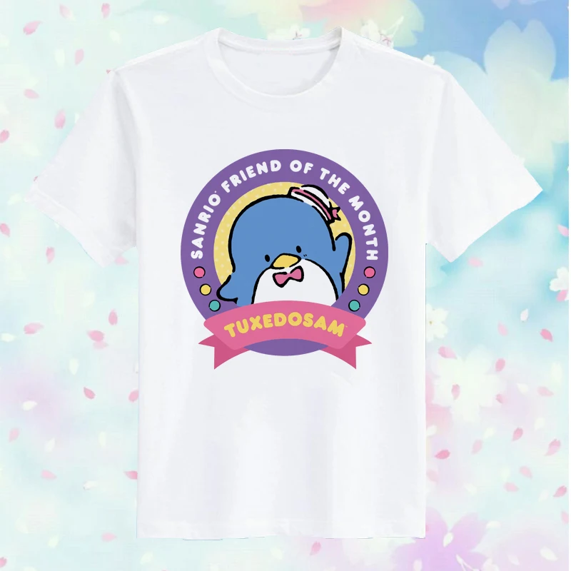 Tuxedosam Japanese Summer Top 2022 Cute Girl Penguin Pattern Clothes Short Sleeved T-Shirt New Cartoon Peripheral Couple Clothes
Tuxedosam Japanese Summer Top 2022 Cute Girl Penguin Pattern Clothes Short Sleeved T-Shirt New Cartoon Peripheral Couple Clothes