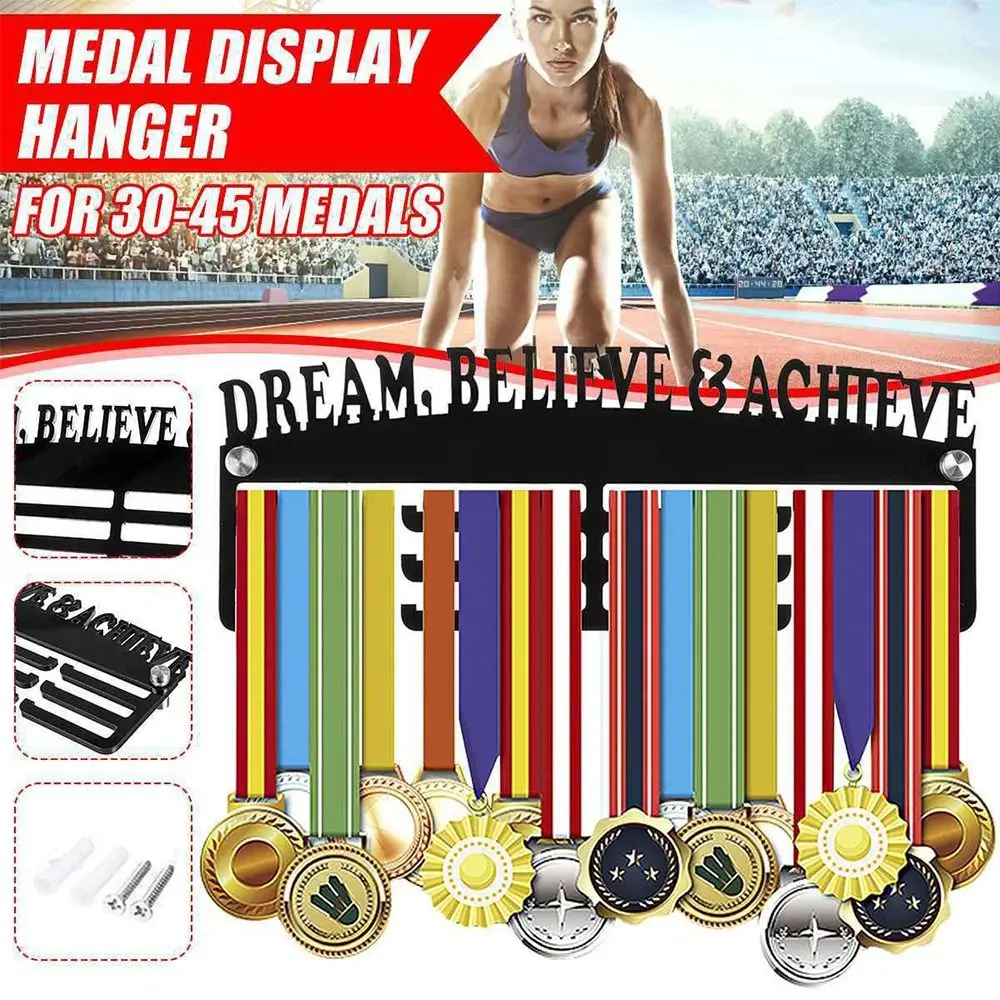 Creative Bracket 3 Tier Hook Medal Holder Trophy Hanging Shelf Medal Display Hanger Medal Display Rack
Creative Bracket 3 Tier Hook Medal Holder Trophy Hanging Shelf Medal Display Hanger Medal Display Rack