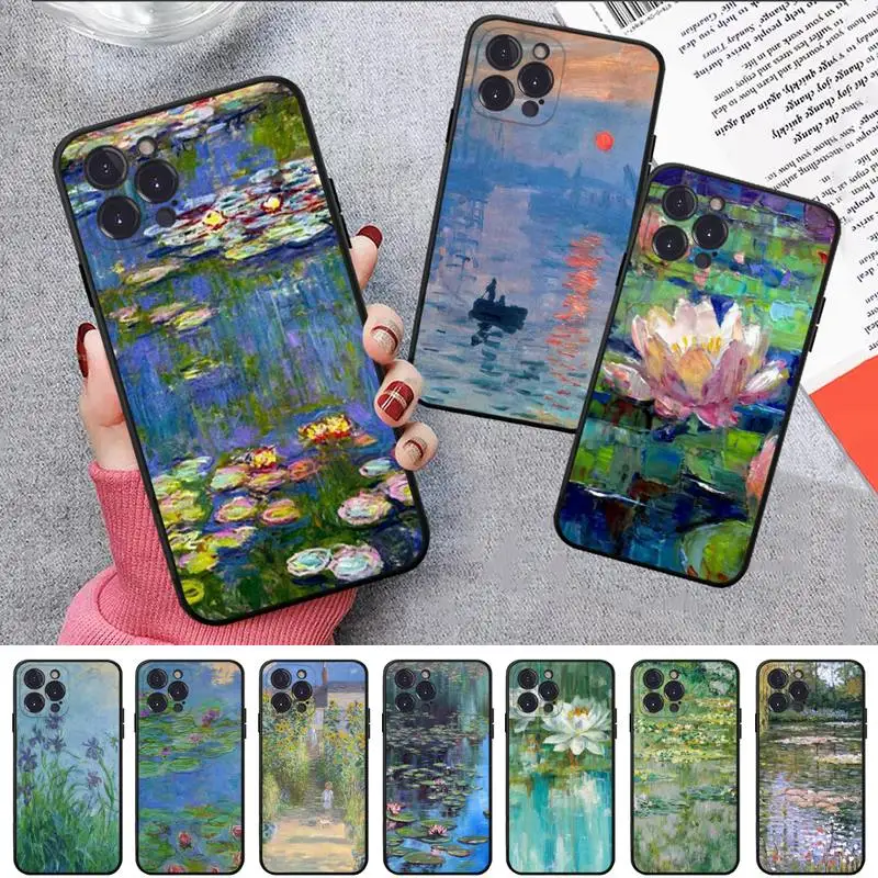 Monet Impressionist Art Phone Case For iPhone 14 11 12 13 Mini Pro XS Max Cover 6 7 8 Plus X XR SE 2020 Funda Shell
Monet Impressionist Art Phone Case For iPhone 14 11 12 13 Mini Pro XS Max Cover 6 7 8 Plus X XR SE 2020 Funda Shell
