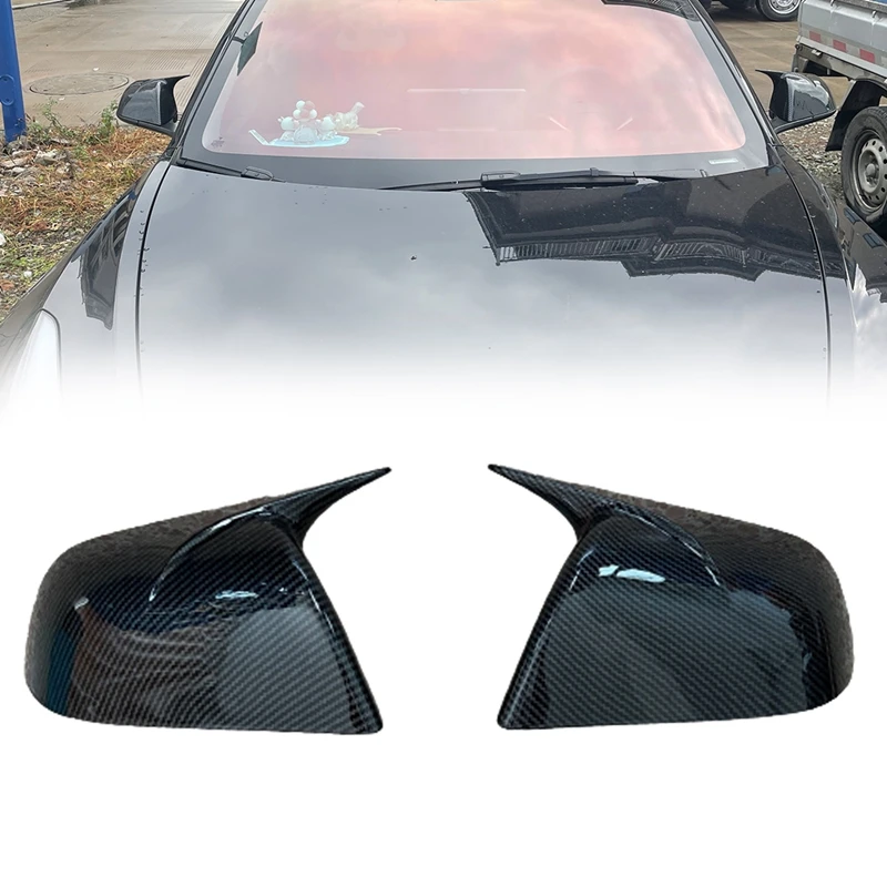 Modified Ox Horn Rearview Mirror Cover Case For Tesla 3 2017-2022 Replacement Mirror Shell Caps Car Styling
Modified Ox Horn Rearview Mirror Cover Case For Tesla 3 2017-2022 Replacement Mirror Shell Caps Car Styling