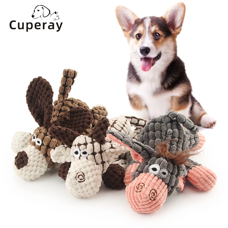Dog Squeaky Toys Interactive Toys Durable Plush Toy Chew Dog Toys with Squeaker for Puppy Small Middle Large Dogs Soft Pet Toys
Dog Squeaky Toys Interactive Toys Durable Plush Toy Chew Dog Toys with Squeaker for Puppy Small Middle Large Dogs Soft Pet Toys