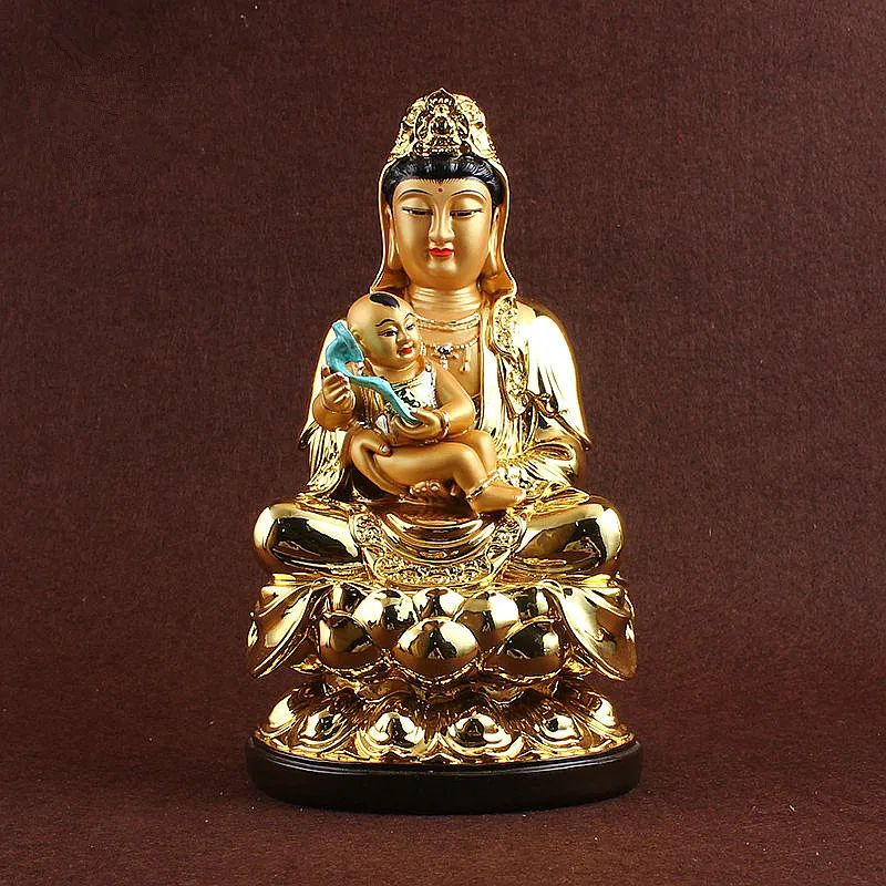 30cm Gold Plated Super Big Guanyin Baby Buddha Statue,Resin Sweeping Demon Lotus Base Mascot Home Putting Decoration
30cm Gold Plated Super Big Guanyin Baby Buddha Statue,Resin Sweeping Demon Lotus Base Mascot Home Putting Decoration