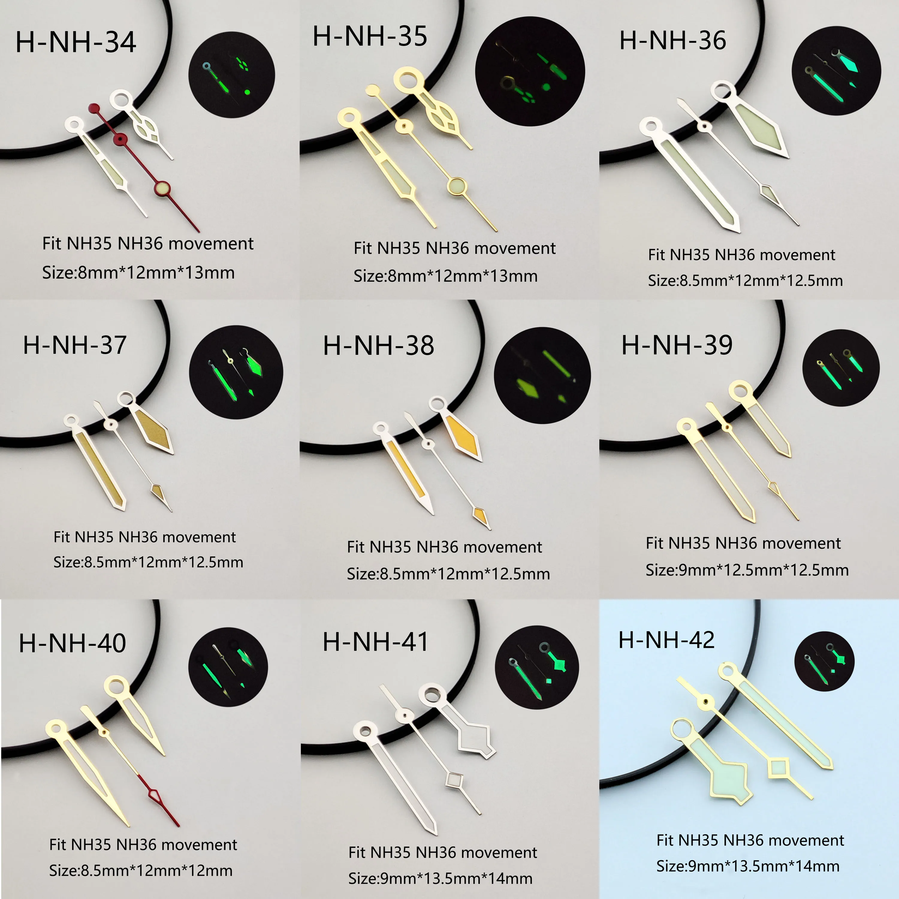 watch hands nh35 nh36 hands green luminous hands second hand watch accessories watch pointer Watch hands silver hands A
watch hands nh35 nh36 hands green luminous hands second hand watch accessories watch pointer Watch hands silver hands A