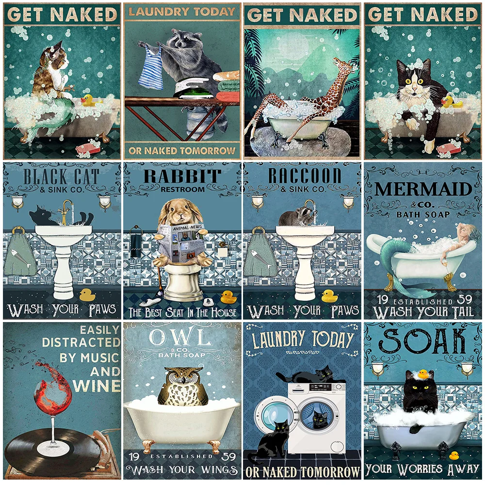 5D DIY Full Diamond Painting Animal Embroidery Cat, Rabbit, Giraffe Rhinestone Text Mosaic Bathroom Cross Stitch Wall Decor
5D DIY Full Diamond Painting Animal Embroidery Cat, Rabbit, Giraffe Rhinestone Text Mosaic Bathroom Cross Stitch Wall Decor