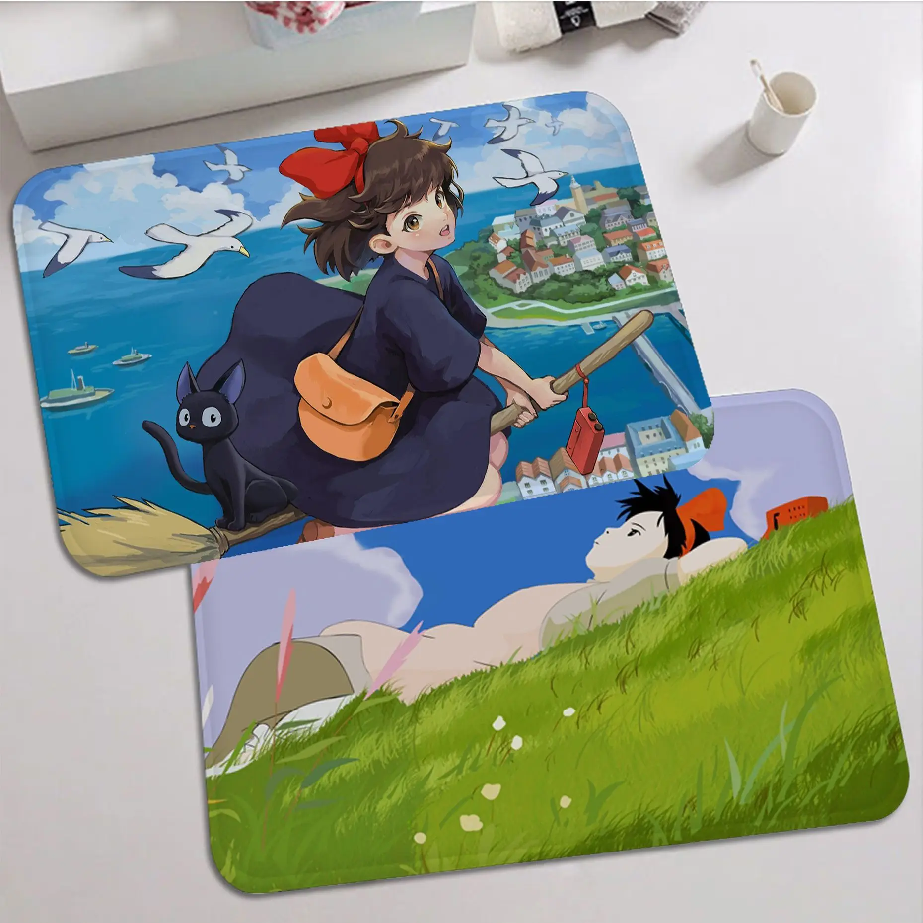 Kikis Delivery Service Floor Mat Kitchen Mat Anti-slip Absorb Water Long Strip Cushion Bedroon Mat Hotel Decor Mat
Kikis Delivery Service Floor Mat Kitchen Mat Anti-slip Absorb Water Long Strip Cushion Bedroon Mat Hotel Decor Mat