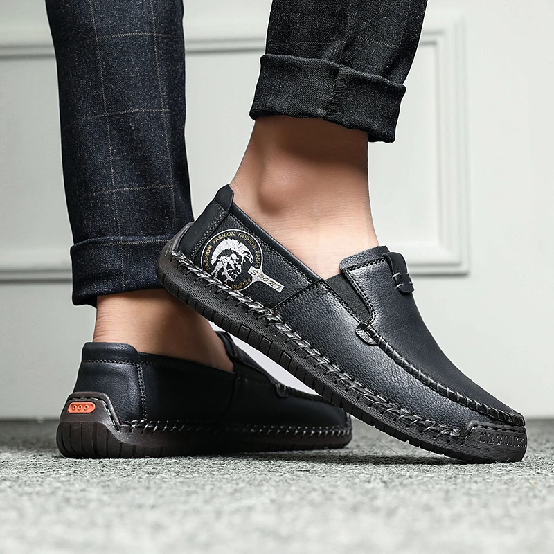 Men's Casual Shoes Genuine Leather Men's Moccasins Loafers Outdoor Men Driving Shoes Non-slip Men's Sneakers Zapatillas Hombre
Men's Casual Shoes Genuine Leather Men's Moccasins Loafers Outdoor Men Driving Shoes Non-slip Men's Sneakers Zapatillas Hombre