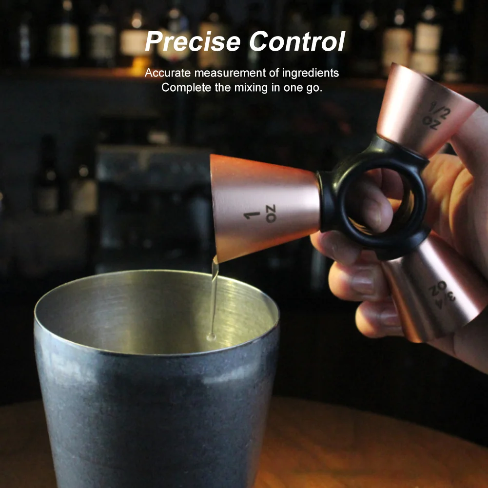 Stainless Steel Bar Triple Jigger With Measurement Marks Bartender Tool Cocktail Jigger For Home Bar Hotel
Stainless Steel Bar Triple Jigger With Measurement Marks Bartender Tool Cocktail Jigger For Home Bar Hotel