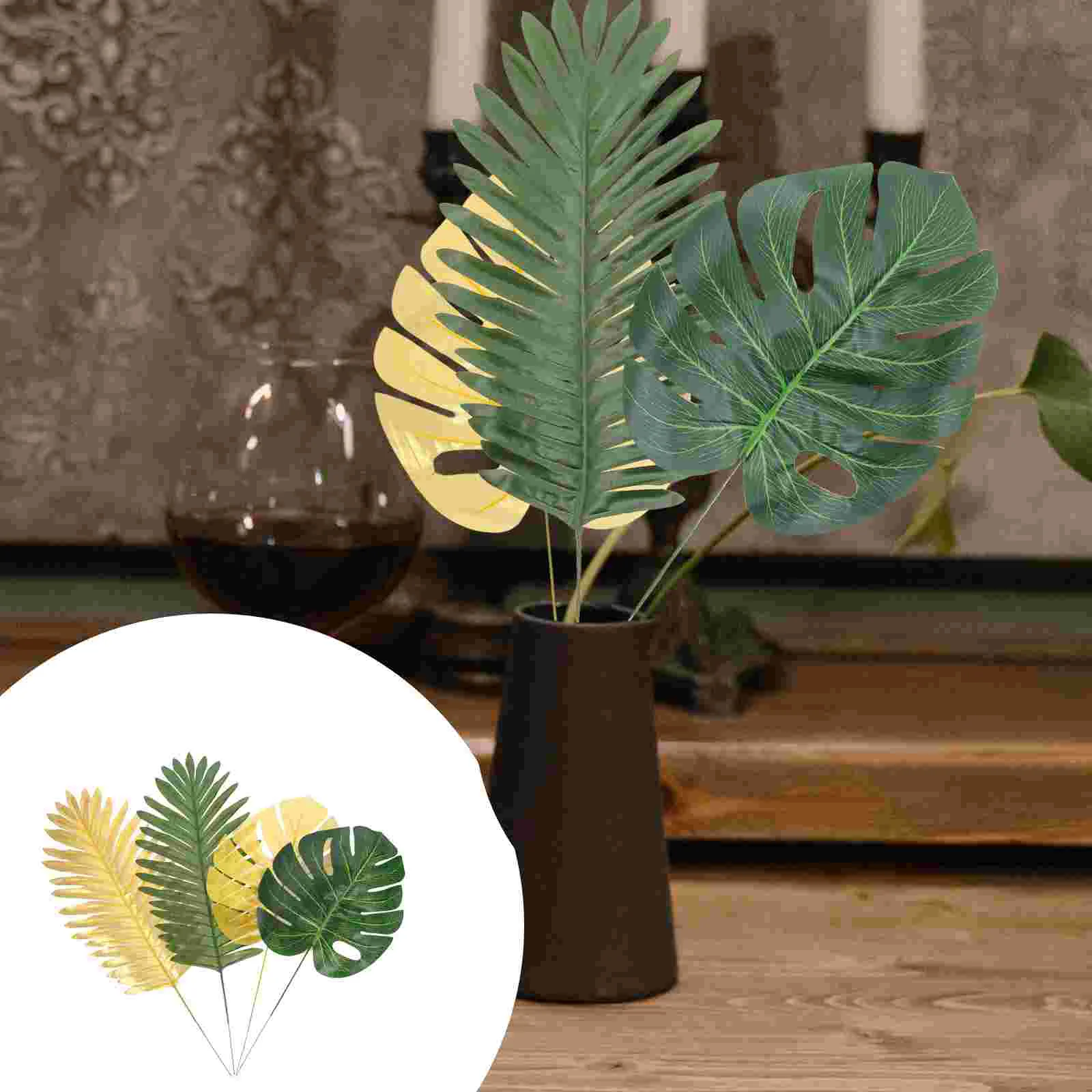 12Pcs Leaf Simulation Fake Faux Artificial Leaves Simulation Leaves Props Fake Tropical Leaves Artificial Tropical Leaves
12Pcs Leaf Simulation Fake Faux Artificial Leaves Simulation Leaves Props Fake Tropical Leaves Artificial Tropical Leaves