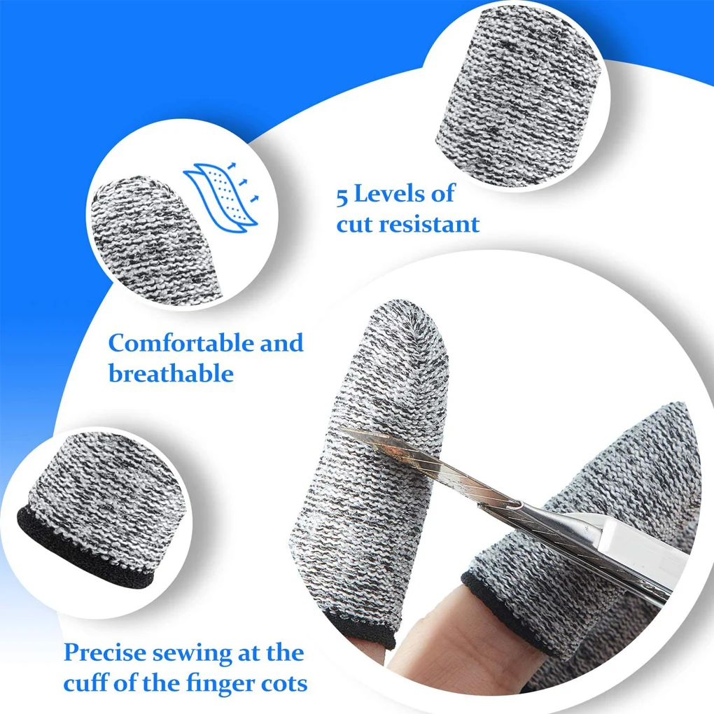 10/30Pcs Finger Peel Fingertip Gloves Protector Sleeve Cover Finger Anti-Cut Finger Cover Picking Finger Cover Kitchen Tools
10/30Pcs Finger Peel Fingertip Gloves Protector Sleeve Cover Finger Anti-Cut Finger Cover Picking Finger Cover Kitchen Tools