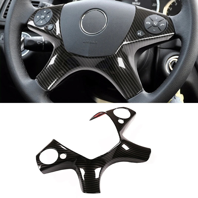 For Mercedes Benz C Class W204 2007 2008 2009 2010 ABS Carbon Texture Car Interior Steering Wheel Moulding Cover Protective Trim
For Mercedes Benz C Class W204 2007 2008 2009 2010 ABS Carbon Texture Car Interior Steering Wheel Moulding Cover Protective Trim
