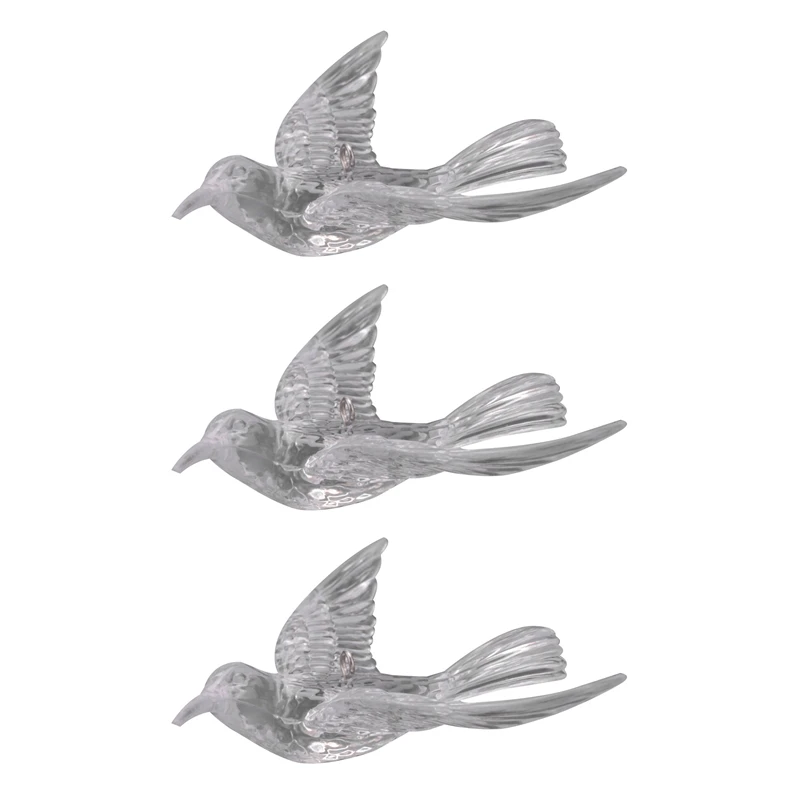 New 36 Pcs Crystal Acrylic Bird Plastic Bird Crystal Birds Ceiling Antenna Home Wedding Stage Decoration
New 36 Pcs Crystal Acrylic Bird Plastic Bird Crystal Birds Ceiling Antenna Home Wedding Stage Decoration