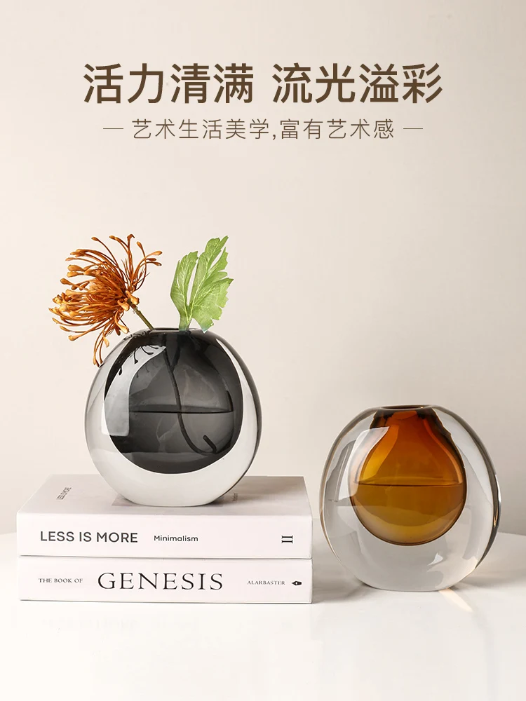 Small Glass Fashion Flower Vase Pot Home Decor Crafts Room Decoration Sculpture Living Room Dining Table Fashion Vase
Small Glass Fashion Flower Vase Pot Home Decor Crafts Room Decoration Sculpture Living Room Dining Table Fashion Vase