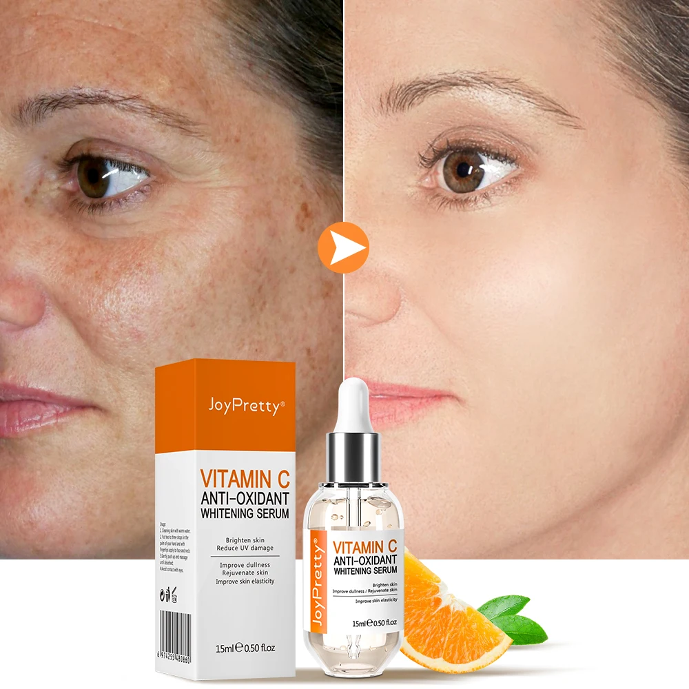JoyPretty Vitamin C Whitening Face Serum Skin Care Dark Spot Purifying Facial Hyaluronic Acid Moisturizing Essence Beauty Health
JoyPretty Vitamin C Whitening Face Serum Skin Care Dark Spot Purifying Facial Hyaluronic Acid Moisturizing Essence Beauty Health