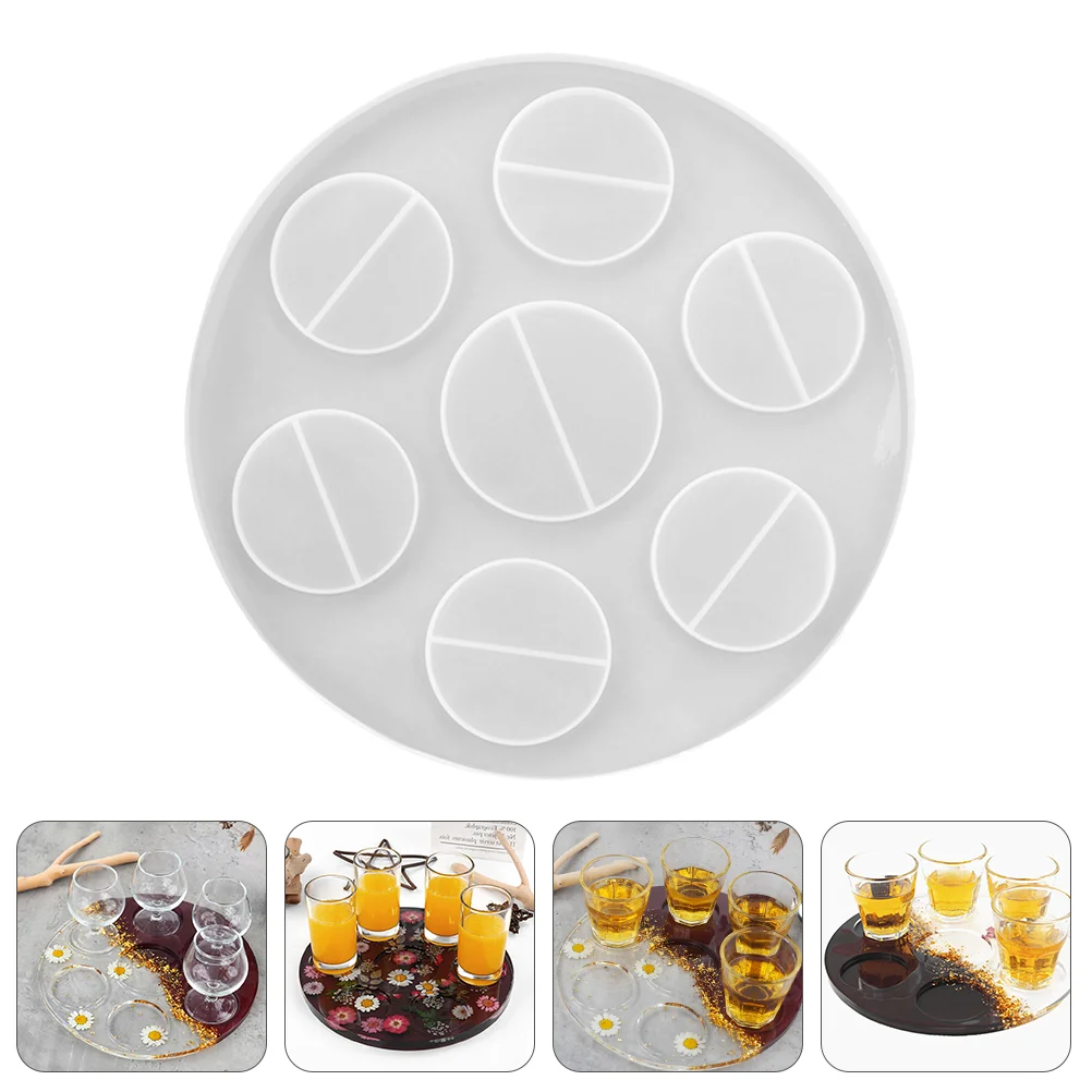 Glass Serving Tray Rack Silicone Mold Cup DIY Epoxy Practical Mould Tool Creative White
Glass Serving Tray Rack Silicone Mold Cup DIY Epoxy Practical Mould Tool Creative White