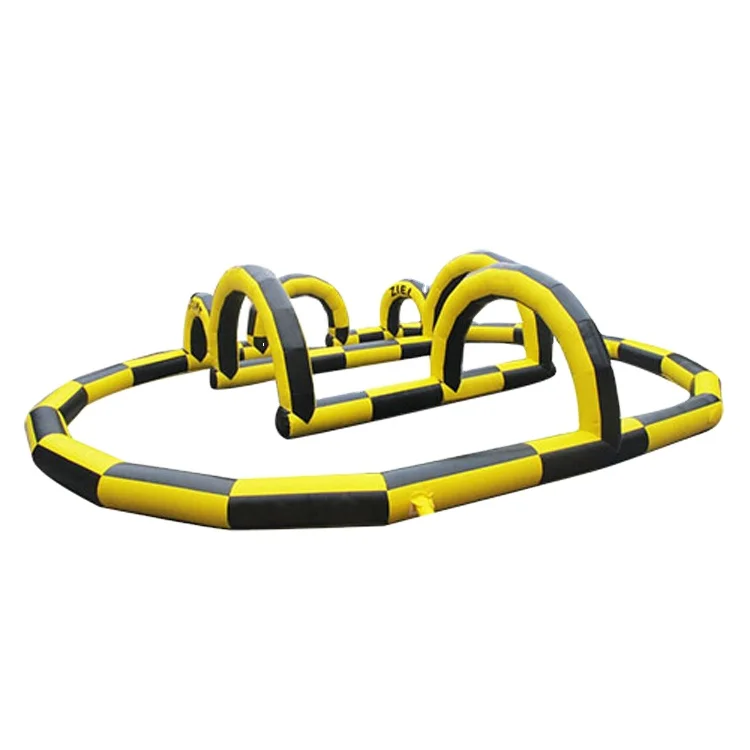 Top Quality commercial inflatable karting race track sport event rental Inflatable karting track rolling ball race Track 
Top Quality commercial inflatable karting race track sport event rental Inflatable karting track rolling ball race Track
