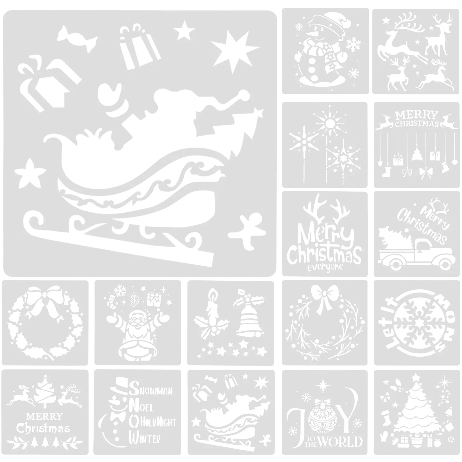 Stencils Christmas Stencil Painting Reusablespray Craft Silk Template Drawing Screen Printing Templates Diy Holiday Farmhouse
Stencils Christmas Stencil Painting Reusablespray Craft Silk Template Drawing Screen Printing Templates Diy Holiday Farmhouse