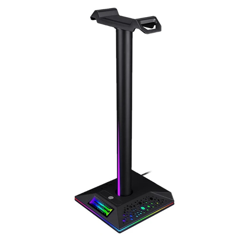Подставка для игровых наушников с двумя USB-портами 
Подставка для игровых наушников с двумя USB-портами