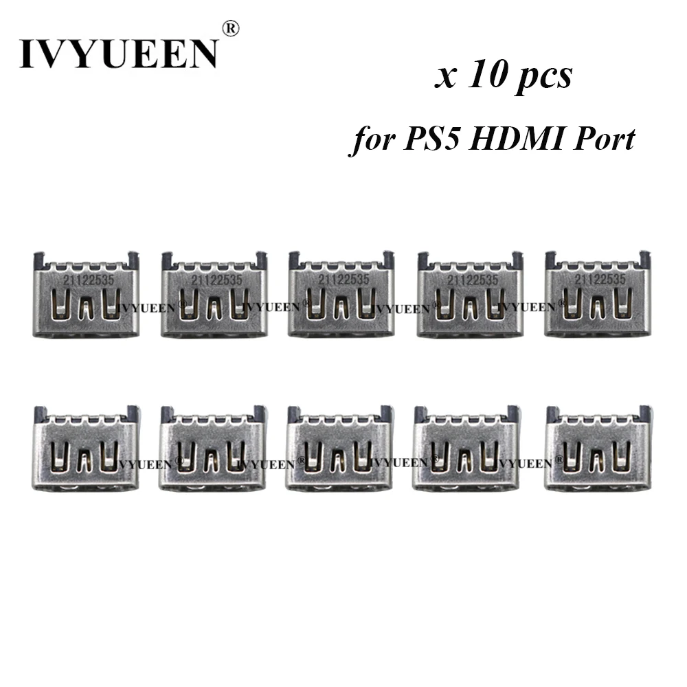IVYUEEN 10 PCS Original HD Interface for PS5 HDMI-compatible Port Socket Interface for Sony Play Station 5 Console Connector
IVYUEEN 10 PCS Original HD Interface for PS5 HDMI-compatible Port Socket Interface for Sony Play Station 5 Console Connector