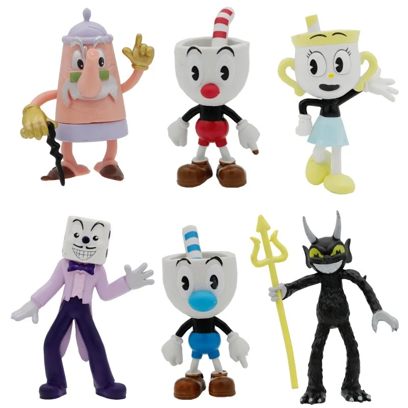 6 шт./компл. фигурка Cuphead, новая аниме-фигурка, экшн-фигурка из ПВХ, модель Фредди, игрушка, 3,6-4,2 дюйма, куклы, детский подарок
6 шт./компл. фигурка Cuphead, новая аниме-фигурка, экшн-фигурка из ПВХ, модель Фредди, игрушка, 3,6-4,2 дюйма, куклы, детский подарок