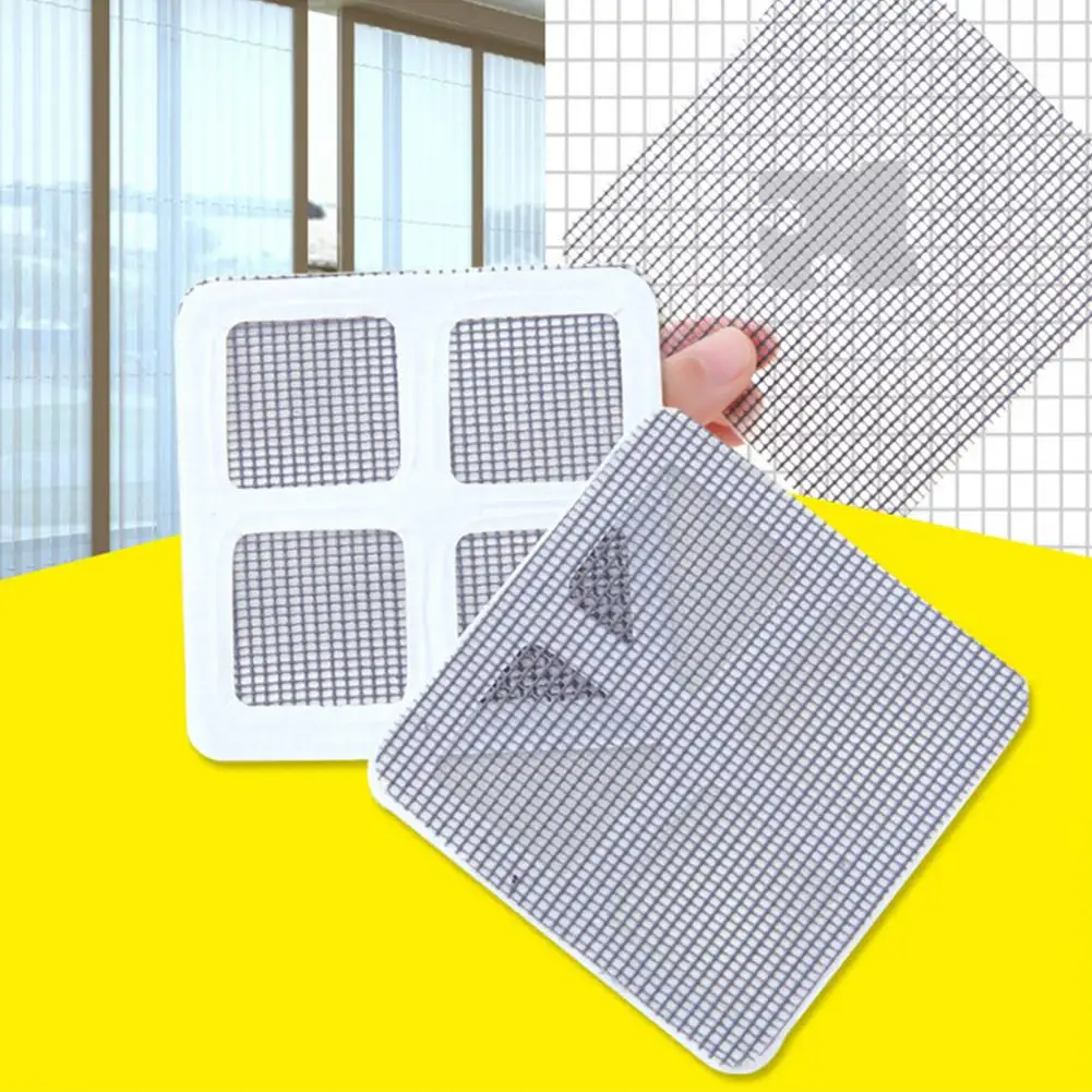 50 Pcs Screen Repair Stickers Minimalistic Temperature Resistance Strong Stickiness DIY Glass Fiber Anti-mosquito Window Decor
50 Pcs Screen Repair Stickers Minimalistic Temperature Resistance Strong Stickiness DIY Glass Fiber Anti-mosquito Window Decor
