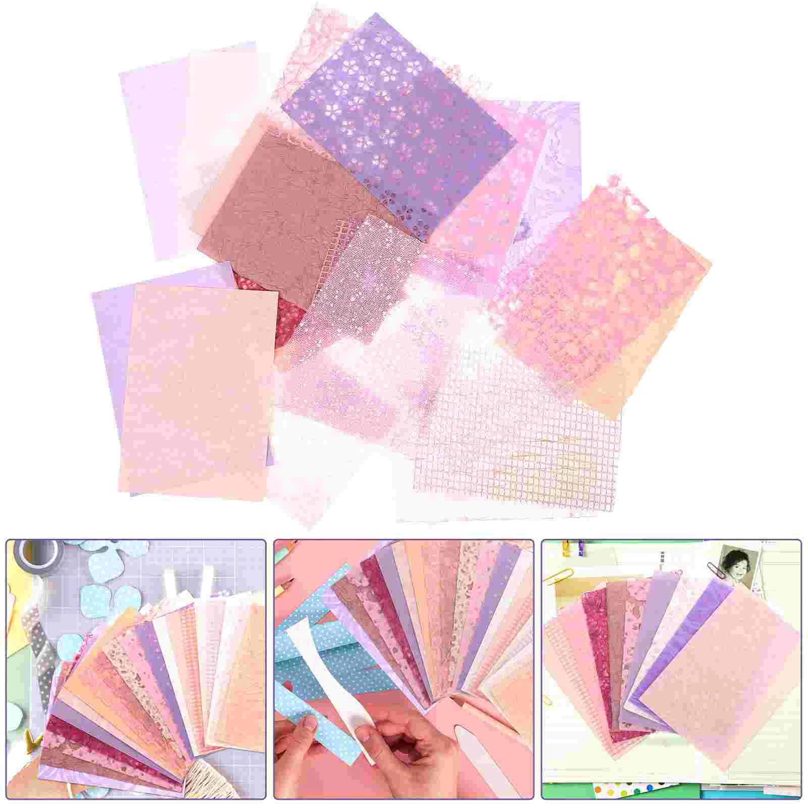 30 Sheets DIY Backing Paper Scrapbooking Journal Background Supplies Decor Craft Crabapple 
30 Sheets DIY Backing Paper Scrapbooking Journal Background Supplies Decor Craft Crabapple